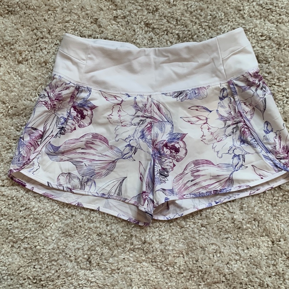 Calia Womens Anywhere Collection Multi-Etched Floral Print Shorts